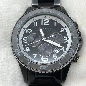 Marc Jacobs Unisex MBM5025 Rock Chrono Watch